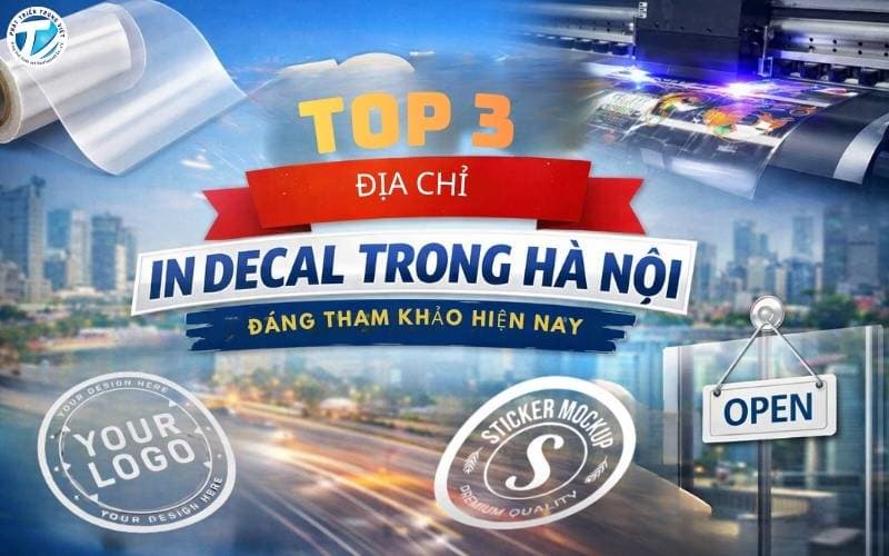 Top 3 Địa Chỉ In Decal Trong Hà Nội Uy Tín Hiện Nay